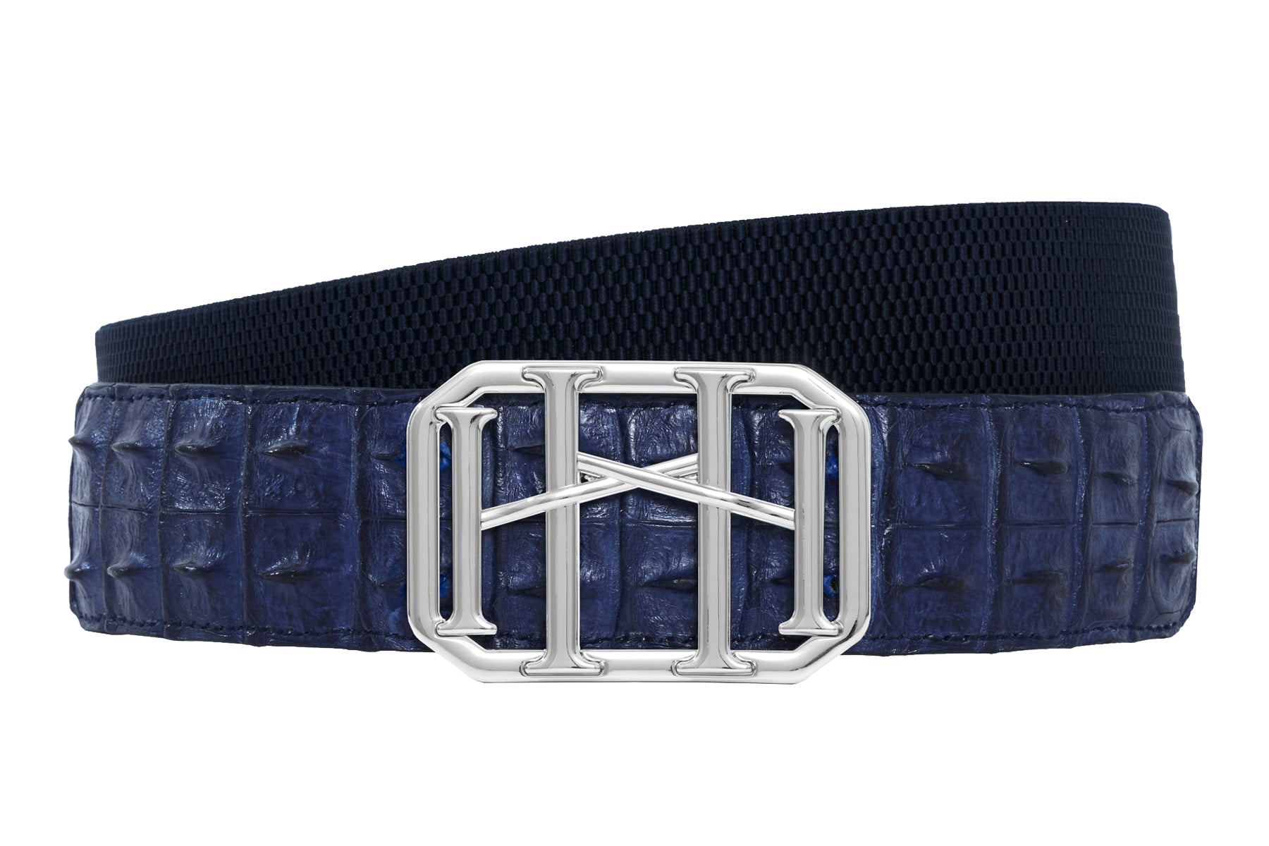 ALLIGATOR Belt, Navy