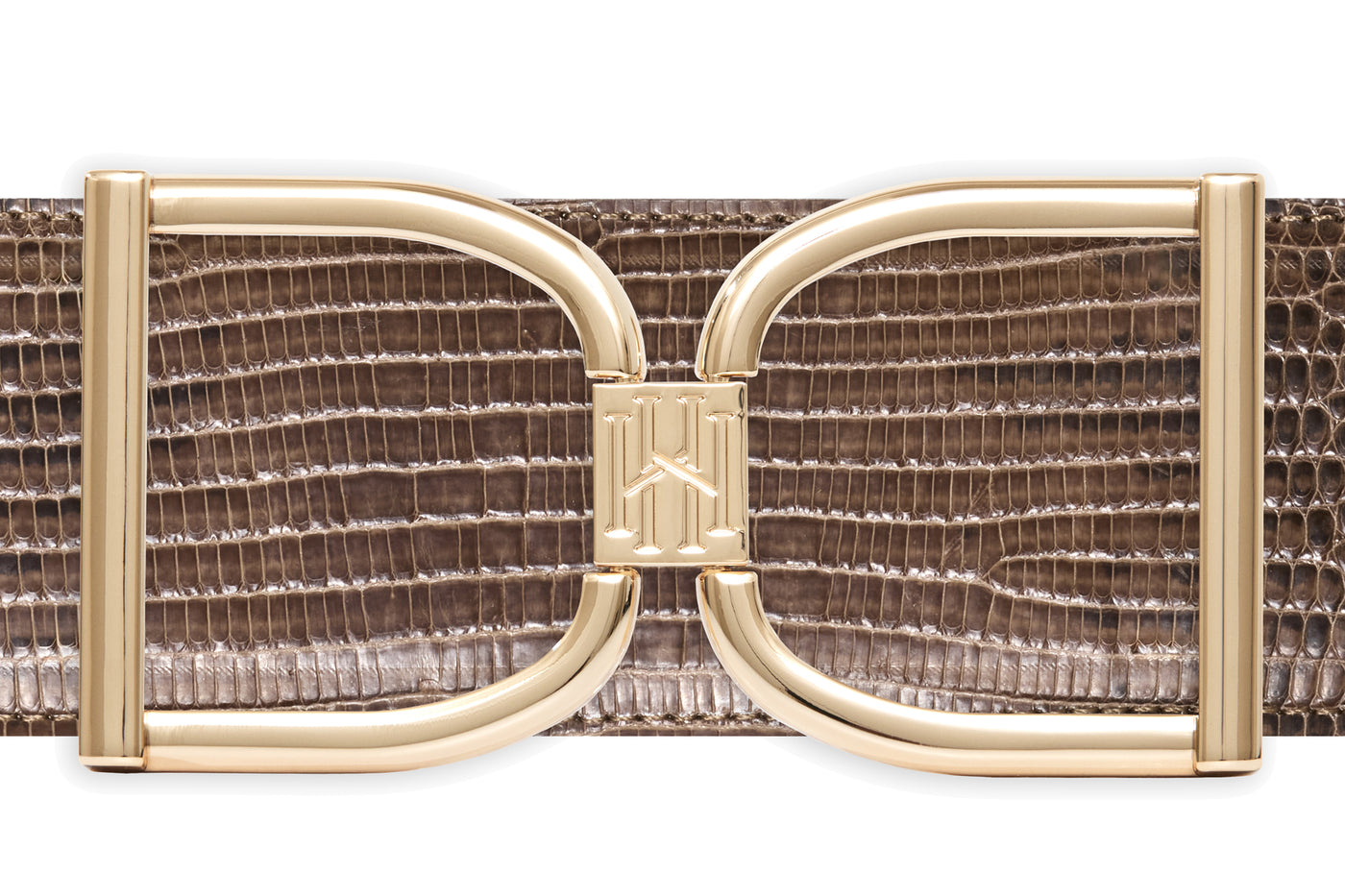 Icon Equestrian Belt - Mink Lizard with Mink  Band - RM