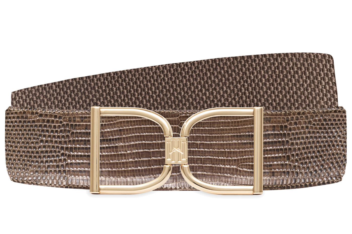 Icon Equestrian Belt - Mink Lizard with Mink  Band - RM